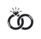 pngtree vector illustration of wedding rings icon symbol diamond wedding marriage vector png image 10584411 removebg preview